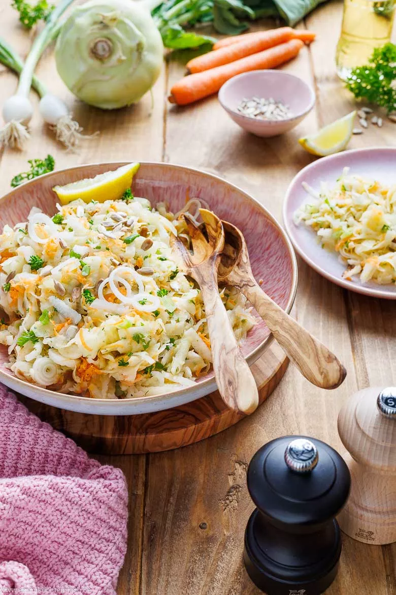 Einfaches Kohlrabisalat-Rezept