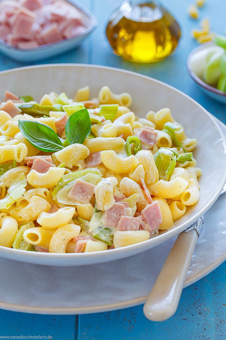 Ein wunderbares Pastagericht für Kinder.