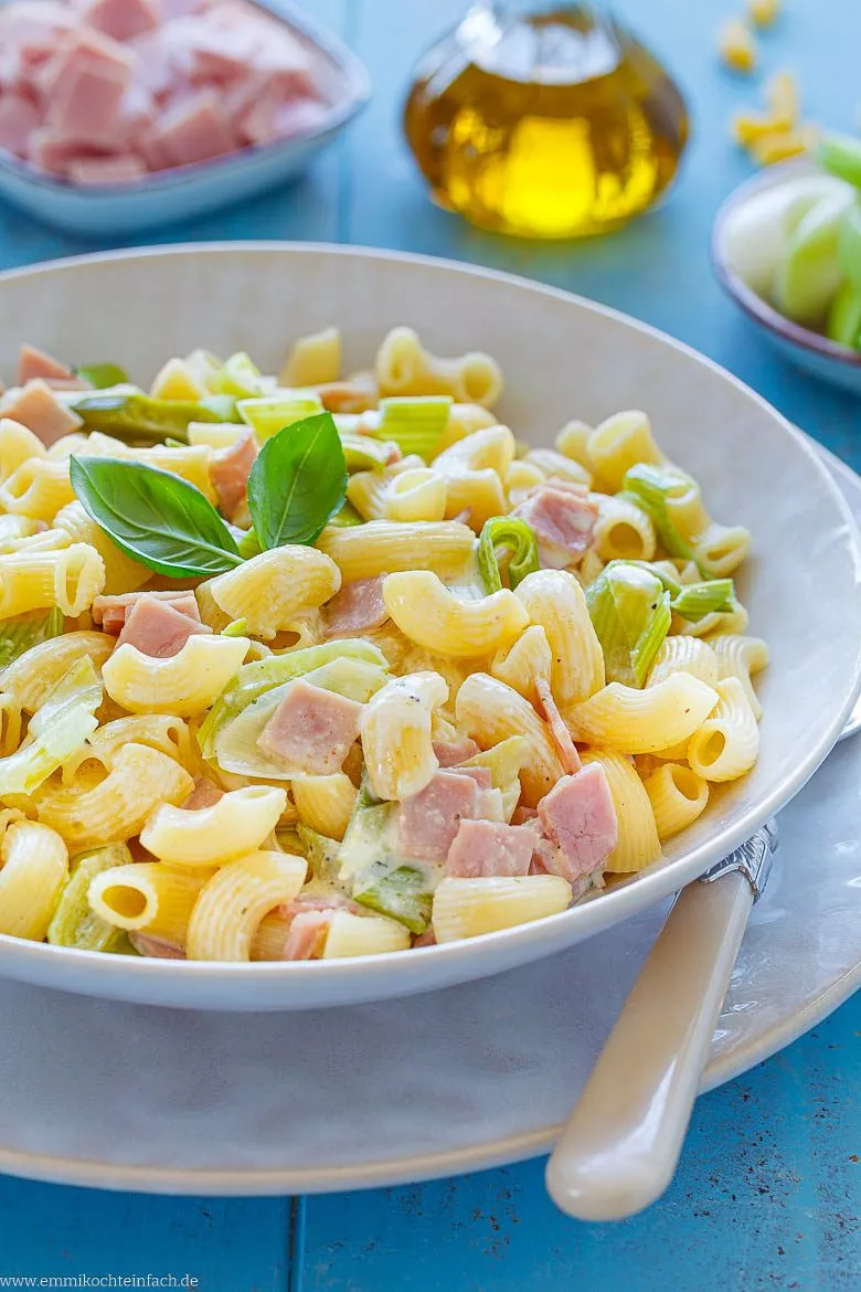 Ein wunderbares Pastagericht für Kinder.