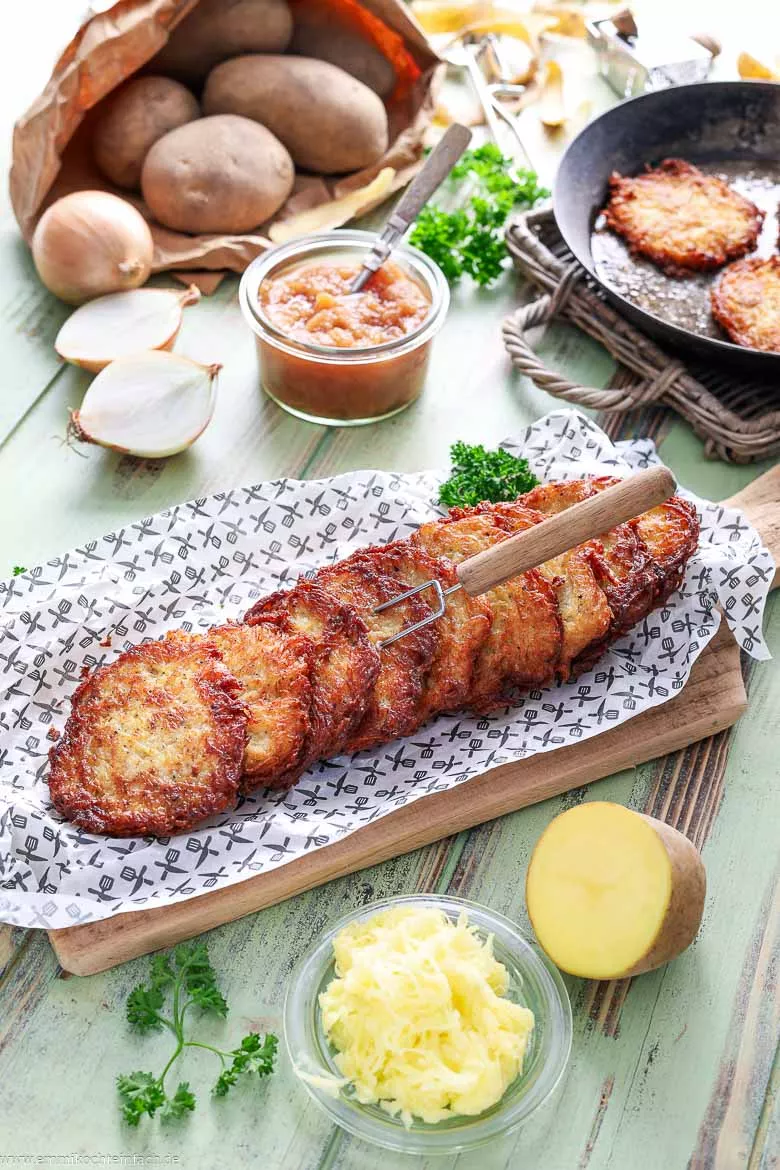 Kartoffelpuffer einfach wie früher zubereiten
