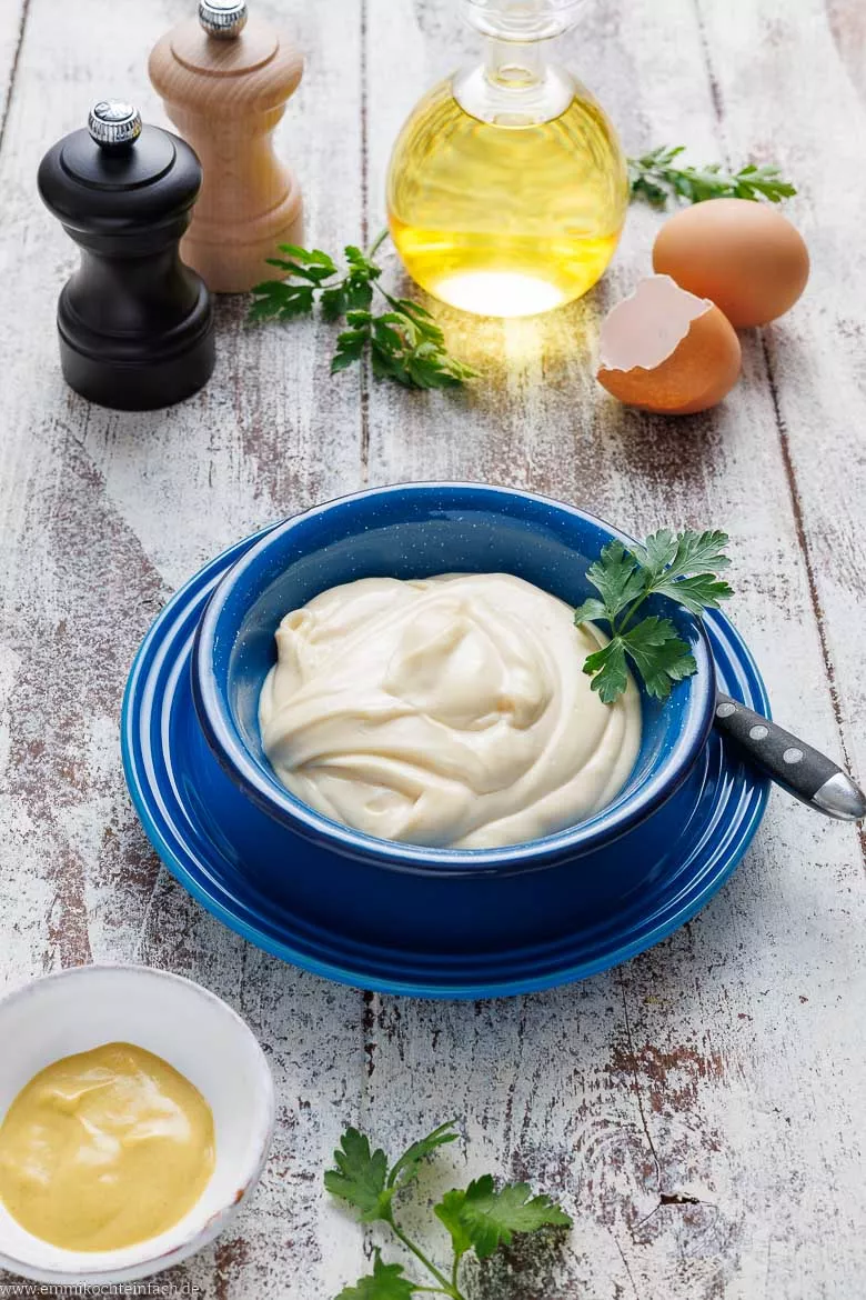Zutaten für Mayonnaise