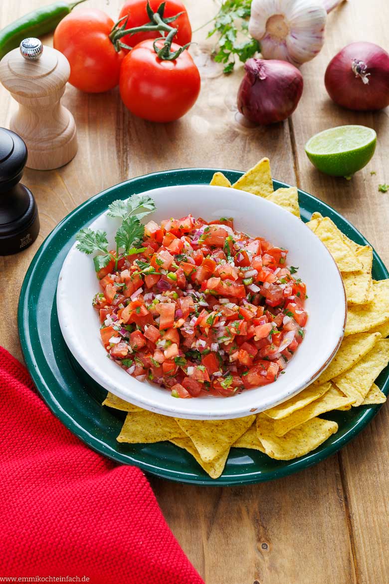 Einfaches Pico-de-Gallo-Rezept