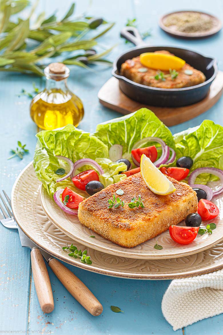 Saganaki wie in Griechenland serviert