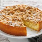 Rezept für Apfelkuchen mit Pudding