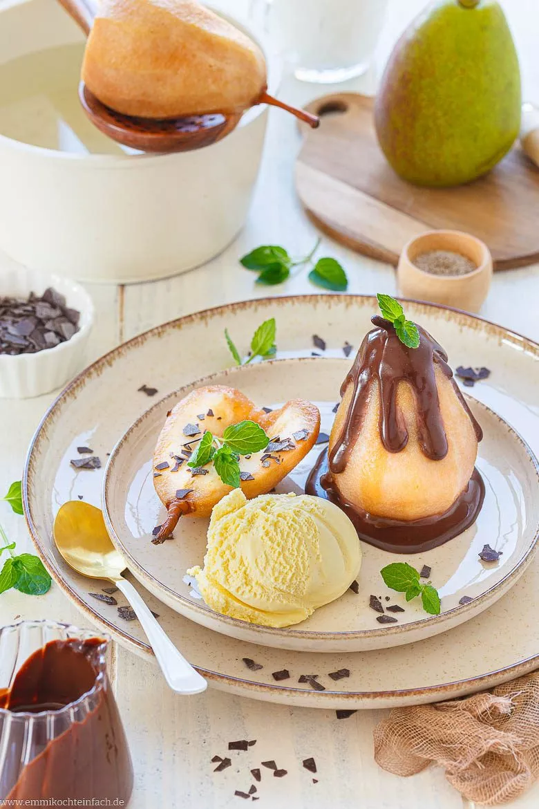 Birne Helene Rezept Original