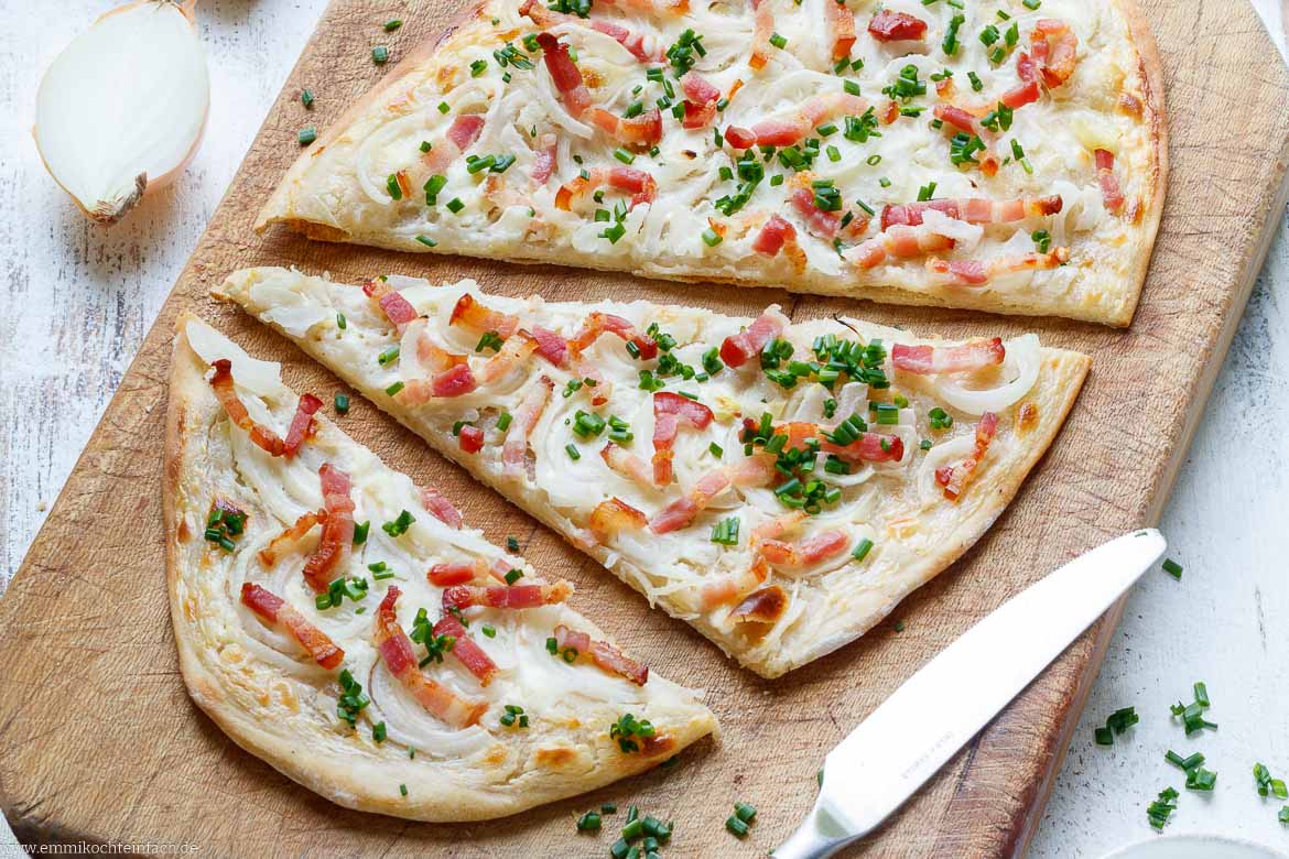 Flammkuchen – Rezept nach Elsässer Art