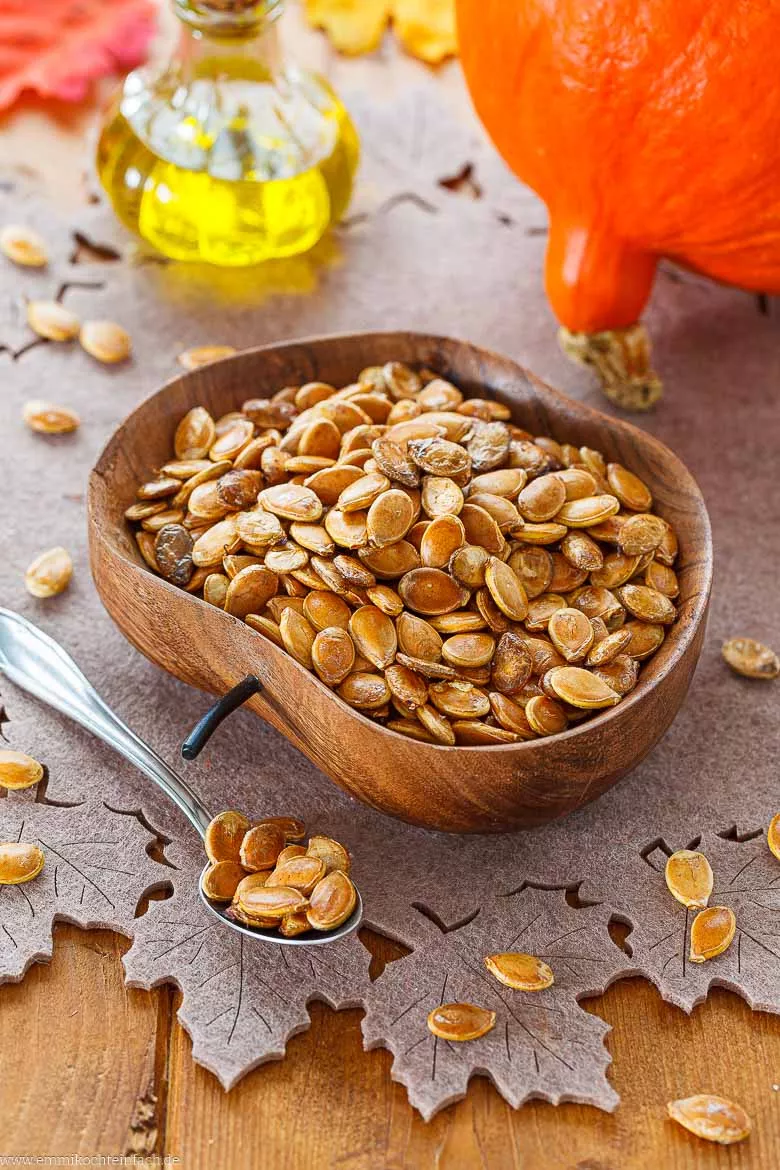 Rezepte für das Rösten von Kürbiskernen