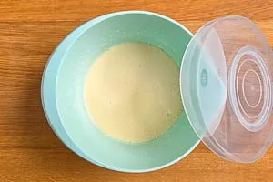 Pfannkuchenteig ruhen lassen