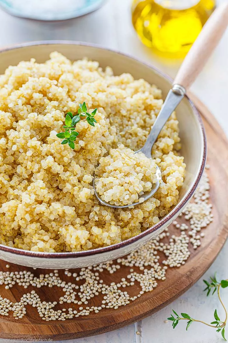 Rezept für Quinoa als gesunde und glutenfreie Beilage