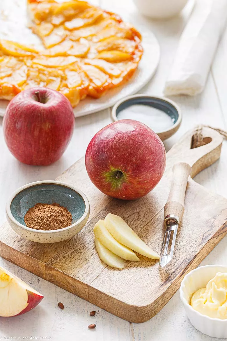 Zutaten für die Tarte Tatin