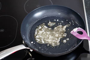 Zucker schmelzen lassen