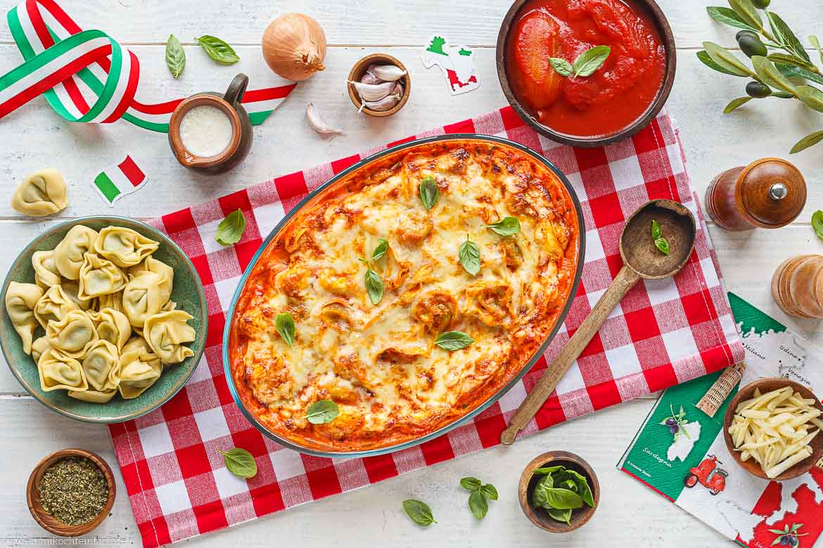 Rezept für Tortellini al Forno