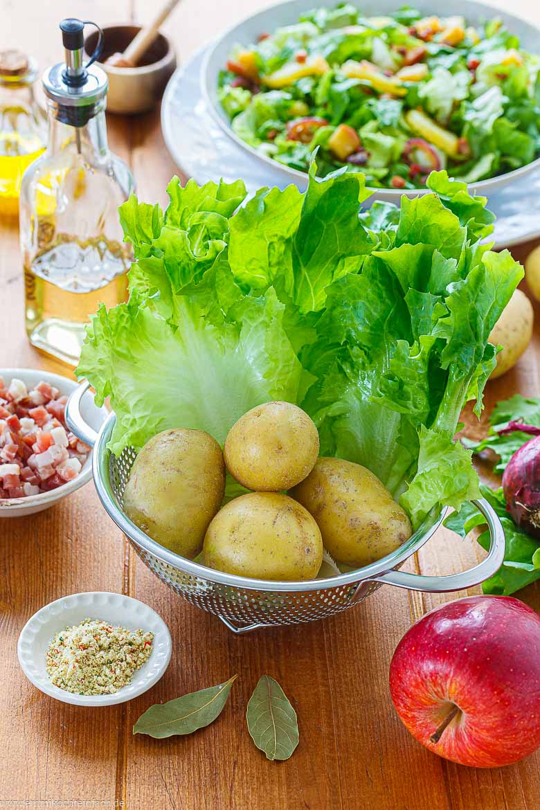Zutaten für den Endiviensalat