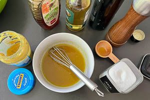 Salatdressing anrühren