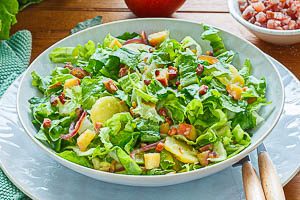 Endiviensalat servieren