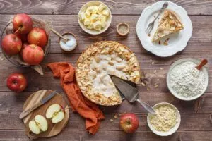 Gedeckter Apfelkuchen Rezept