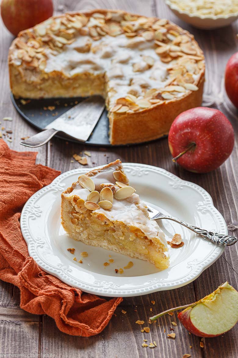 Gedeckter Apfelkuchen – der saftige Klassiker