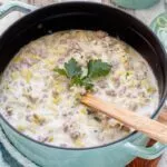 Rezept für Käse-Lauch-Suppe