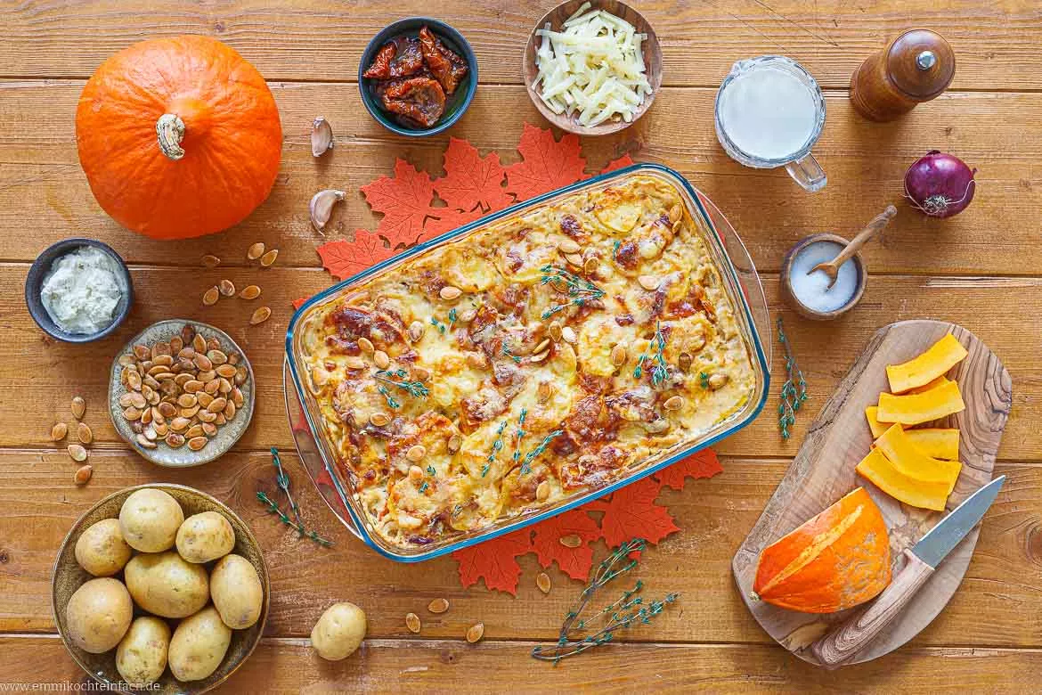 Rezept für Kürbisauflauf