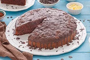 Fertig ist der Schokokuchen!