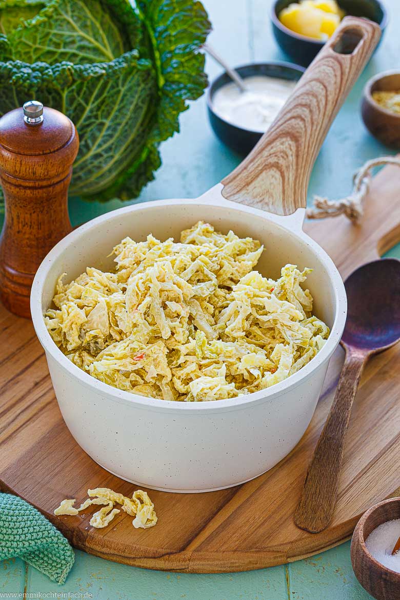 Rahmwirsing aus dem Topf