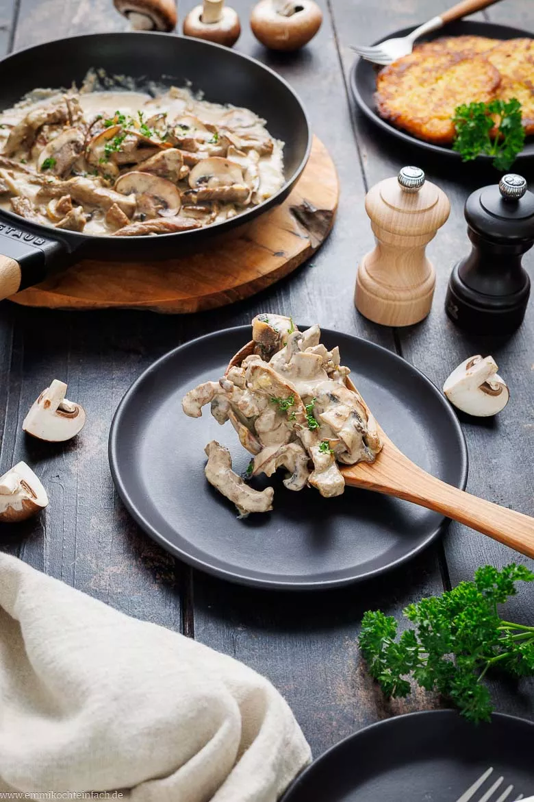 Zürcher Geschnetzeltes nach Omas Art