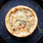 Rezept für meine Birne-Gorgonzola-Quiche