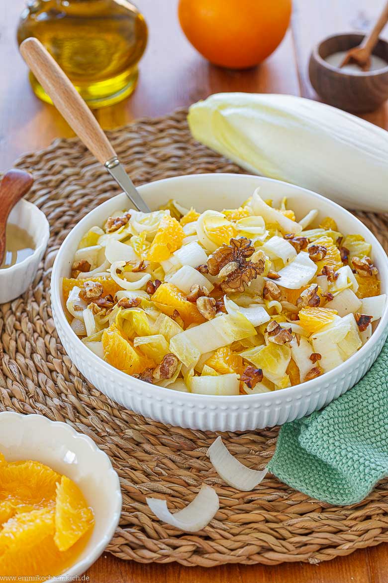 Chicorée-Orangen-Salat