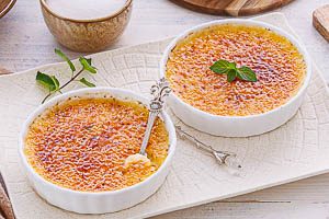 Fertig ist deine süße Crème brûlée