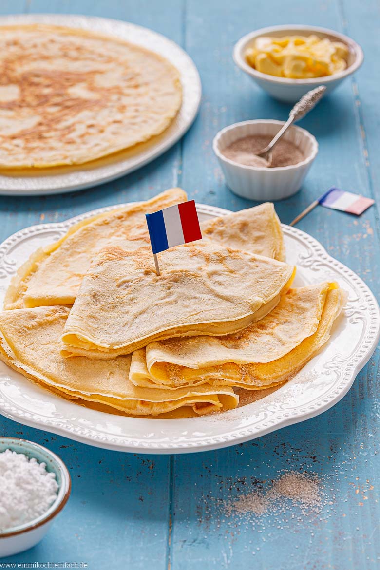 Dünne, französische Pfannkuchen