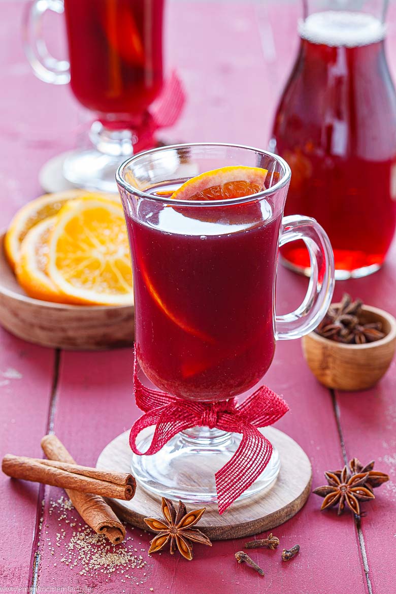 Glühwein-Rezept klassisch mit rotem Wein