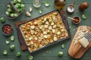 Rezept für Rosenkohl aus dem Backofen