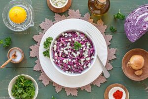 Rezept für Rotkohlsalat