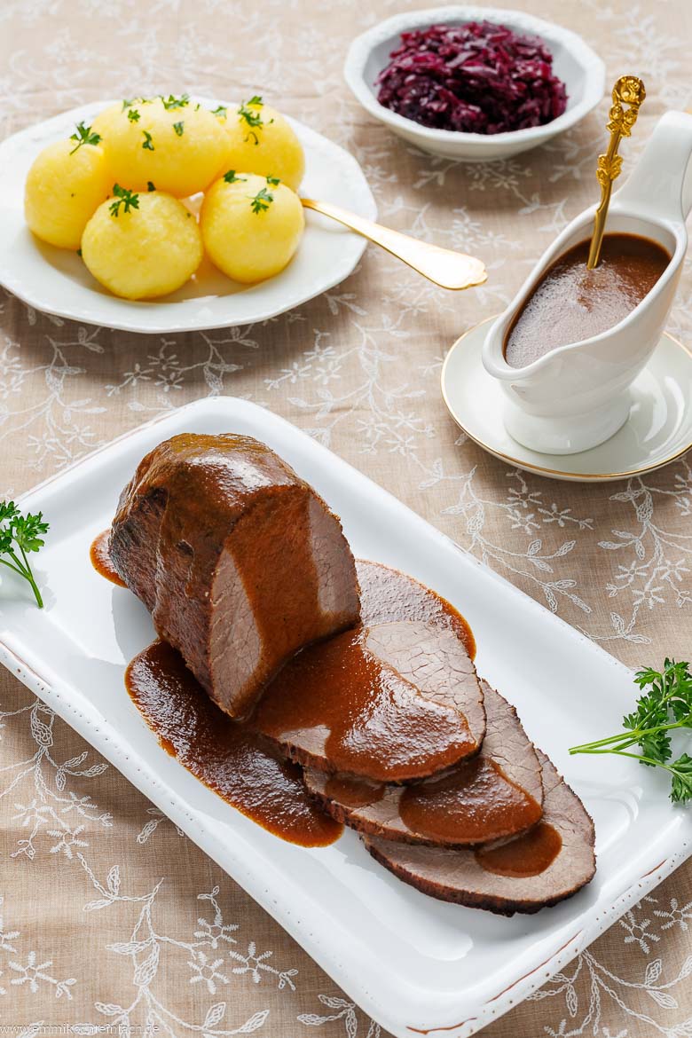 Sauerbraten-Zutaten