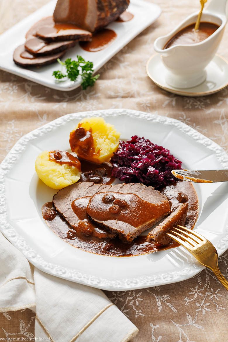 Sauerbraten zart und saftig zubereiten