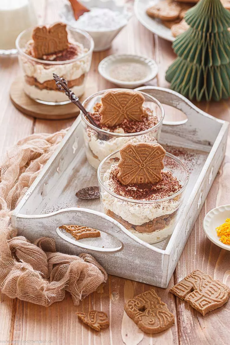 Weihnachts-Tiramisu mit Spekulatius