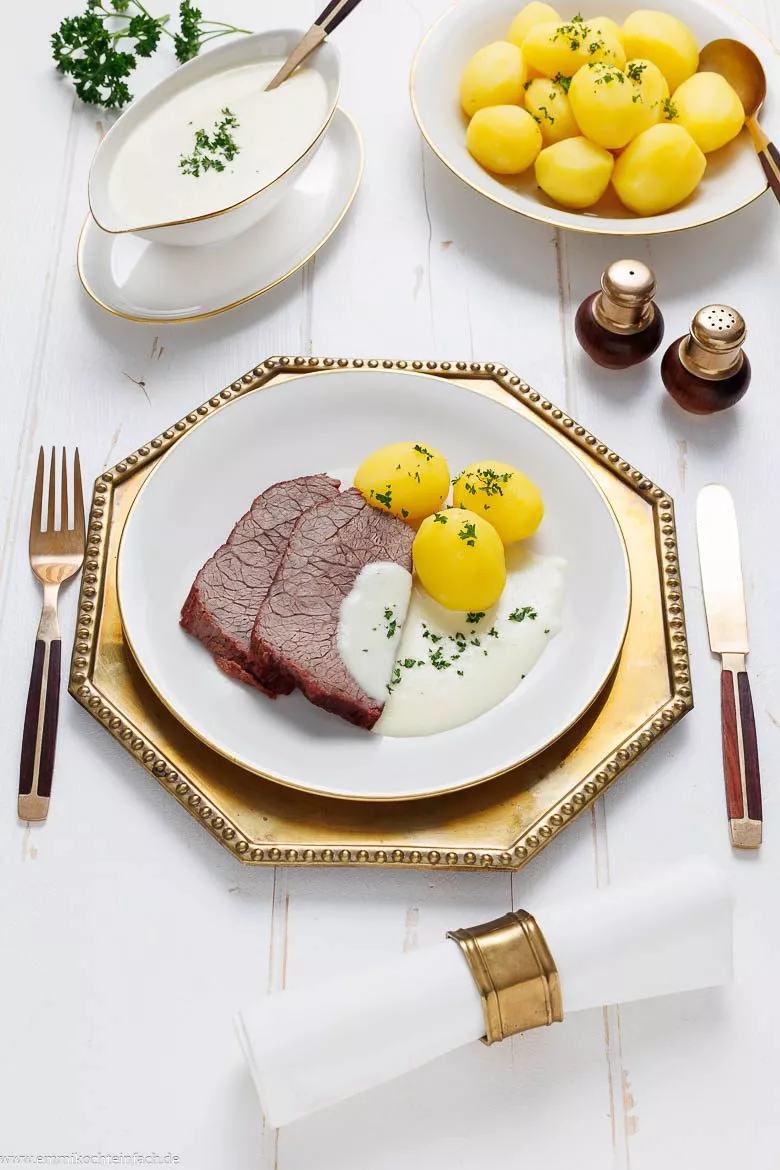 Zutaten für Tafelspitz, die Wahl des Tafelspitz-Fleischstücks