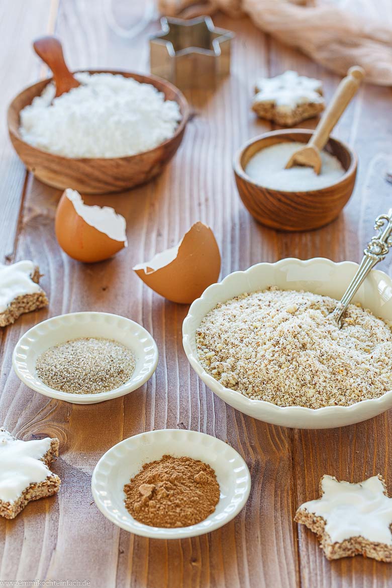 Zutaten für Zimtsterne