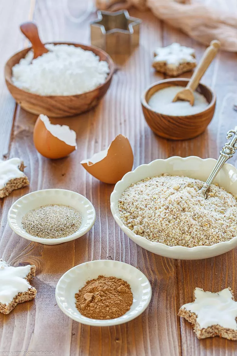 Zutaten für Zimtsterne