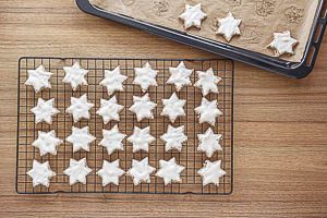 Sterne auskühlen lassen.