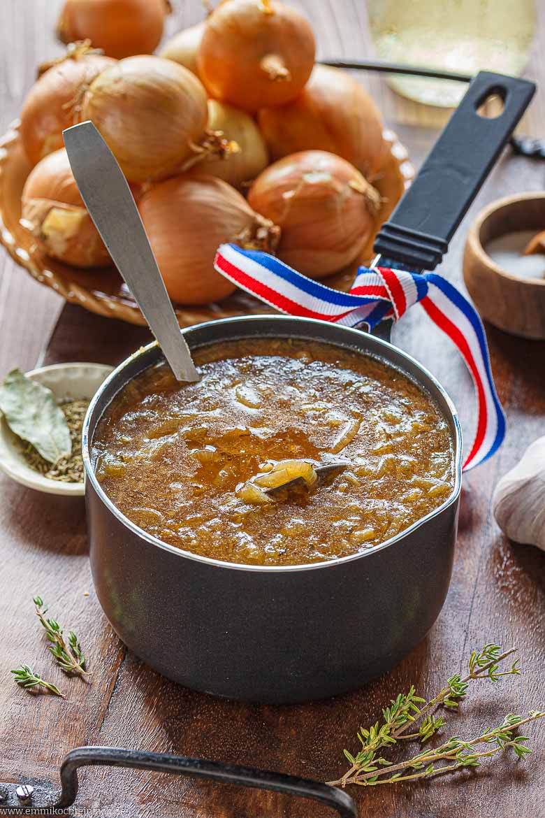 Zwiebelsuppe Rezept einfach