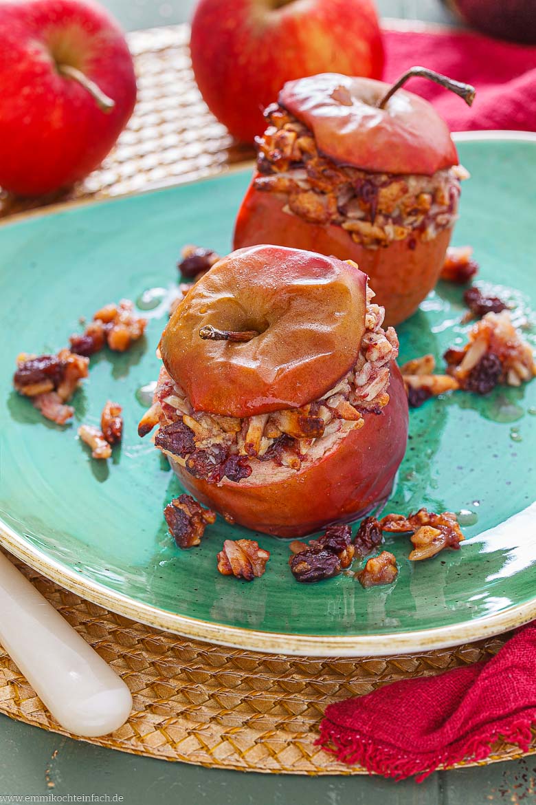 Bratapfel für Winter und Weihnachten