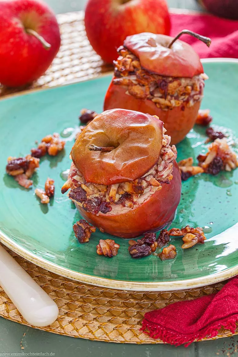 Bratapfel für Winter und Weihnachten