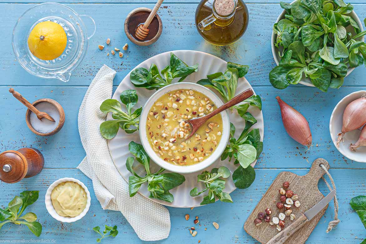 Rezept für Feldsalat-Dressing