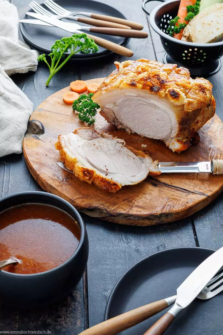 Krustenbraten im Backofen