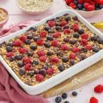 Rezept f&uuml;r Baked Oats