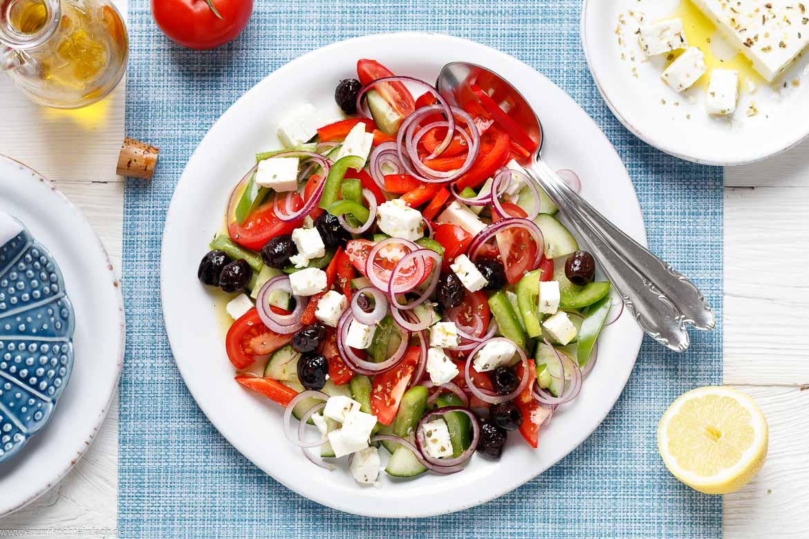 Griechischer Bauernsalat Rezept