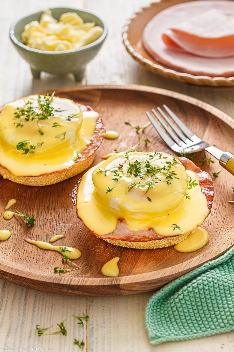Frühstück mit English Muffins