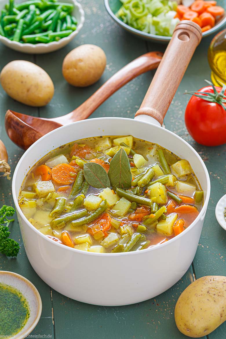 Gemüseeintopf mit Kartoffeln