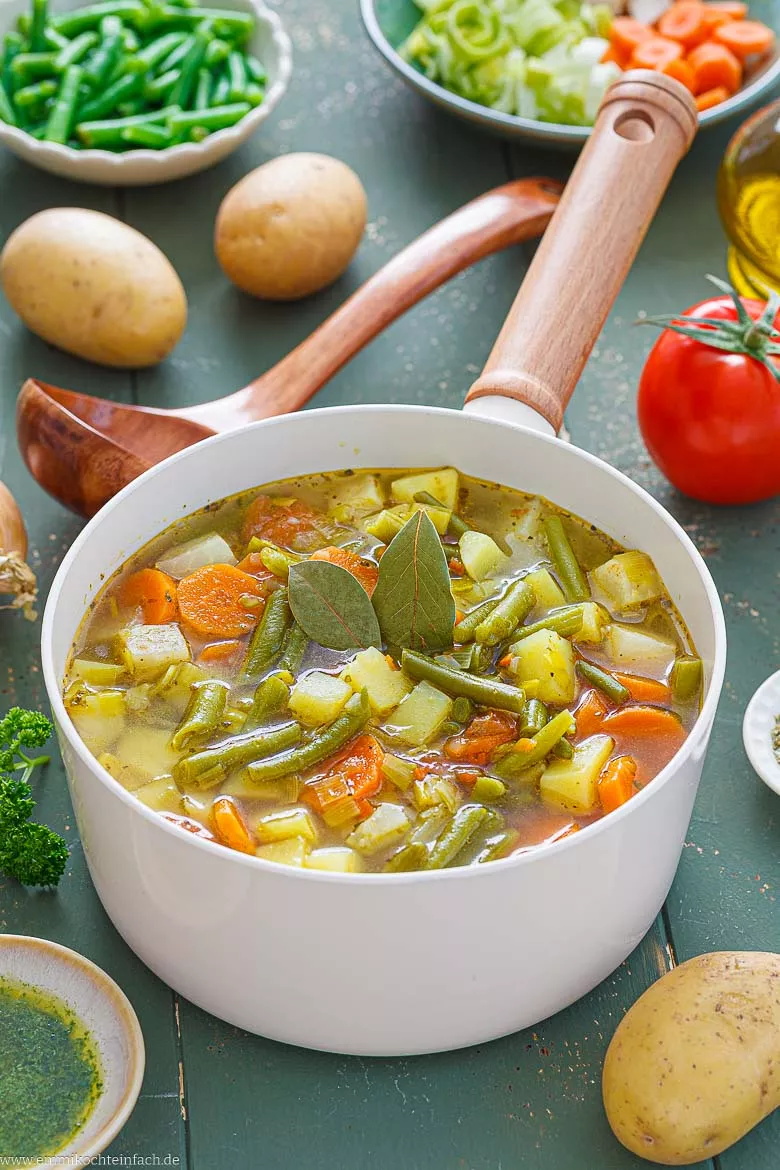 Gem&uuml;seeintopf mit Kartoffeln